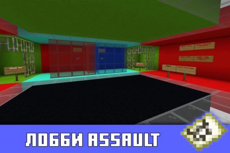 Лобби Assault в карте CS:GO для Minecraft PE