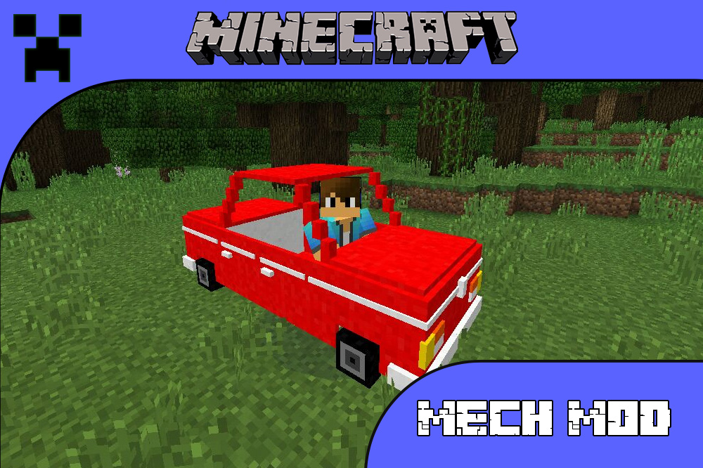 Мод Mech Mod для Майнкрафт ПЕ Мод Mech Mod для Minecraft PE