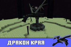 Дракон Края в Minecraft PE 0.17.0
