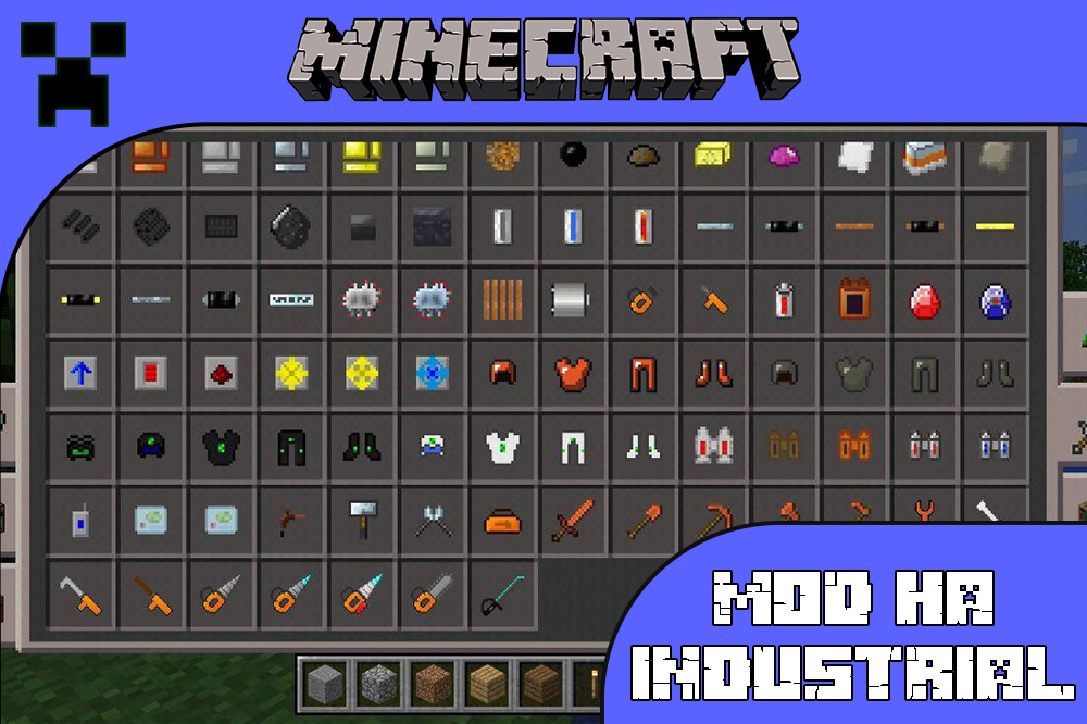 Мод на Industrial Craft 2 на Minecraft PE