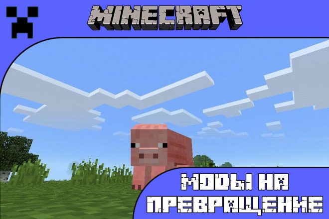 Скачать моды на превращение для Майнкрафт ПЕ