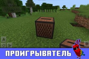 Проигрыватель в Майнкрафт ПЕ 1.2.3