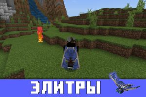 Элитры в Майнкрафт ПЕ 1.6.0.1