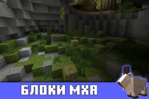 Блоки мха в Майнкрафт 1.16