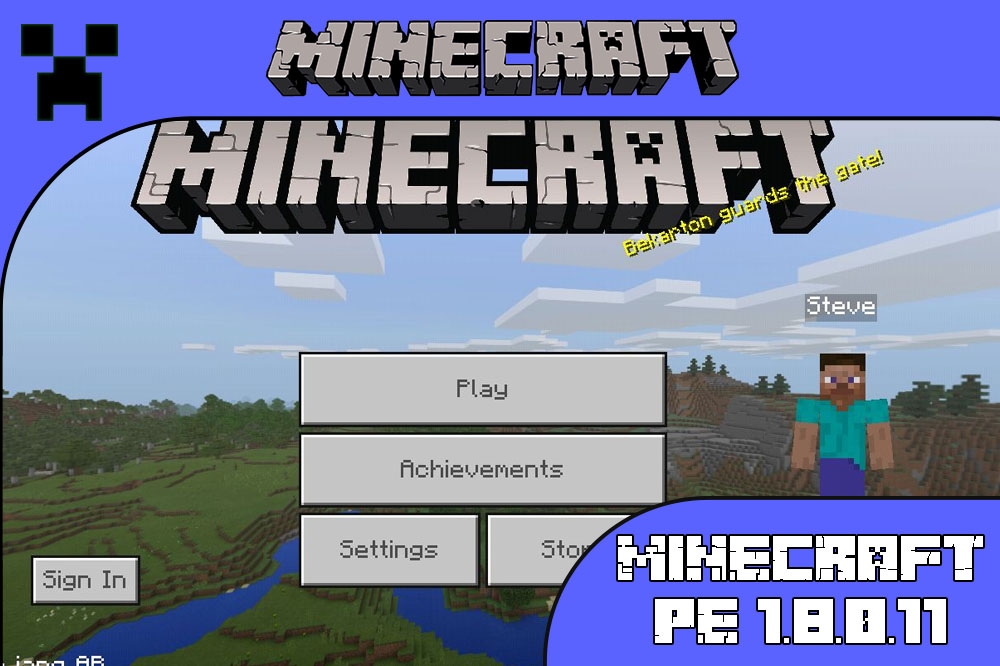 Minecraft PE 1.8.0.11 Майнкрафт 1.8.0.11